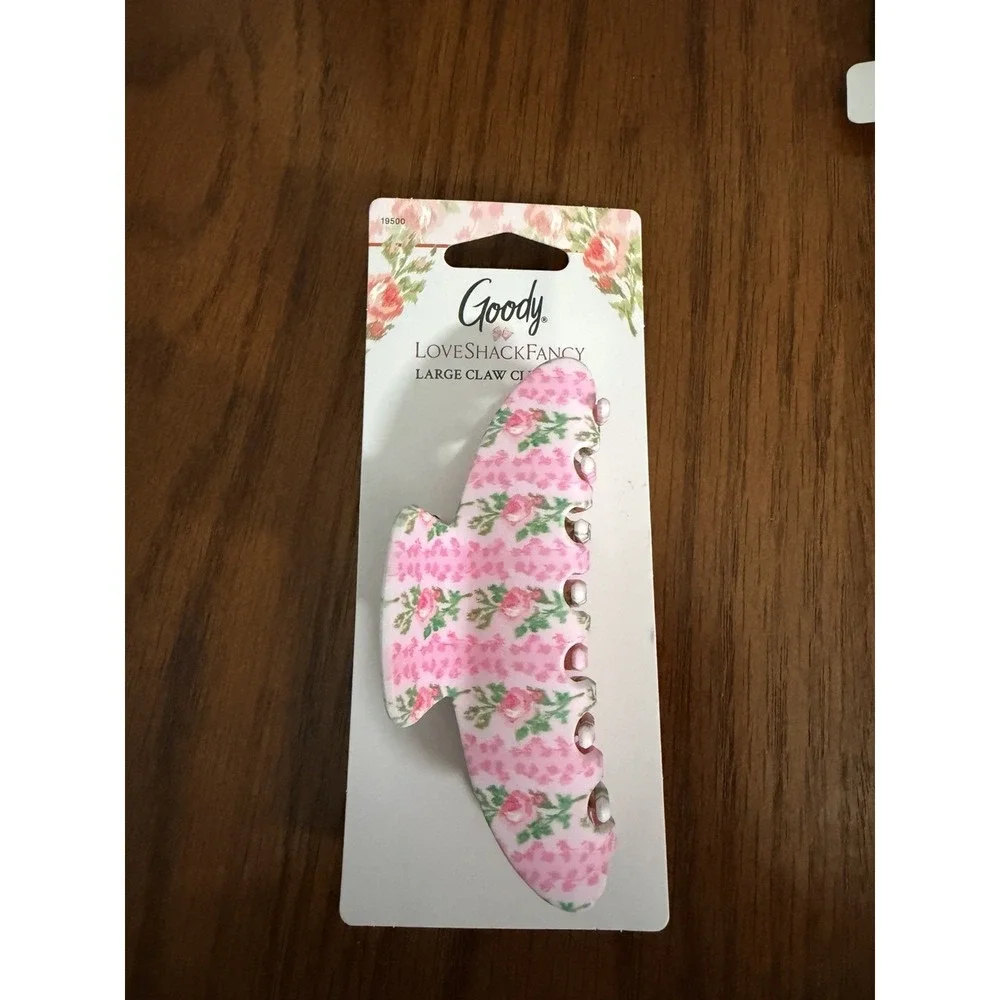 LoveShackFancy x Goody Target Blooming Heirloom Hair Clip and Elastics Ponytail